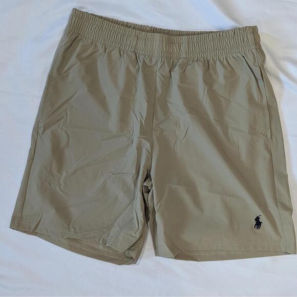 Ralph Lauren Other - Polo Ralph Lauren Men's Stretch Chino Shorts Khaki Beige Size M Medium NWT